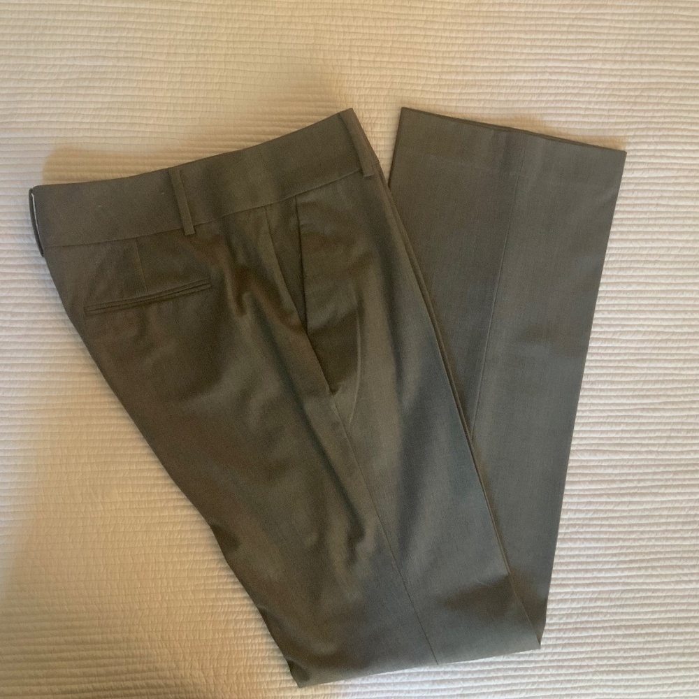 Ann Taylor Gray Trouser Dress Pants